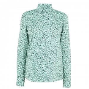 Image of Gant Summer Floral Shirt - Peppermint 351