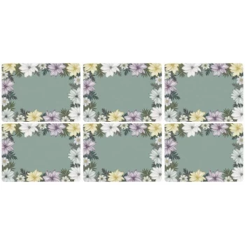 Image of Pimpernel Set of 6 Placemats - Atrium