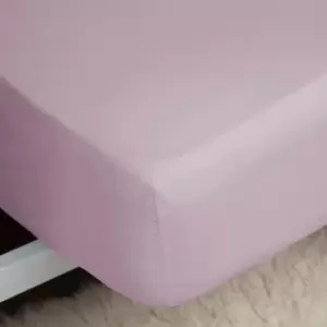 Image of 400 Thread Count 100% Egyptian Cotton 15" Extra Deep Fitted Sheet, Mulberry, King - Belledorm