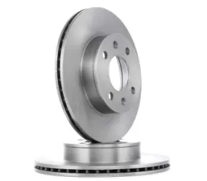 Image of RIDEX Brake disc HYUNDAI,KIA,DODGE 82B0389 5171207000,5171207500,517120X500 Brake rotor,Brake discs,Brake rotors S5171207500