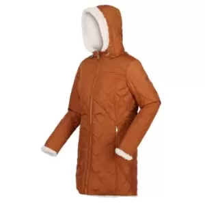 Image of Regatta Caileigh Quilted Coat - CpprAlm(LtV)