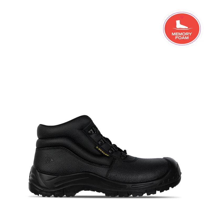 Image of Dunlop North Carolina S3 Steel Toe Cap Boots Mens Black male 7 (41)