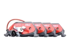 Image of TRW Brake pad set GDB1386DTE Brake pads,Brake pad set, disc brake VW,AUDI,SKODA,Golf IV Schragheck (1J1),Golf V Schragheck (1K1),POLO (9N_)