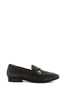 Image of Wide Fit 'Grandeur' Leather Loafers