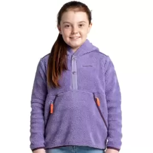 Image of Craghoppers Girls Mitson Hood Over Head Fleece Jacket 11-12 Years - Chest 29.5-31 (75-79cm)