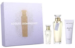 Image of Adolfo Dominguez Agua Fresca Rosas Gift Set 120ml Eau de Toilette + 30ml Eau de Toilette + 75ml Body Lotion