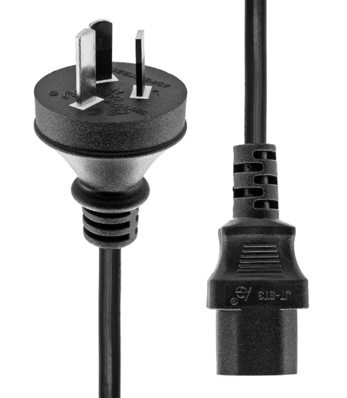 Image of ProXtend Type I (Australia) to C13 Power Cord Black 2m