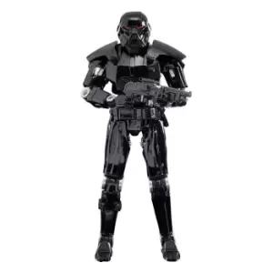Image of Star Wars: The Mandalorian Black Series Deluxe Action Figure 2022 Dark Trooper 15 cm