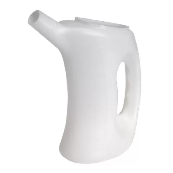 Image of Genuine SEALEY J1 Measuring Jug with Rigid Spout 1ltr