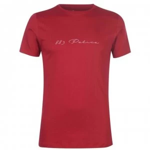 Image of 883 Police Coach T Shirt - Red