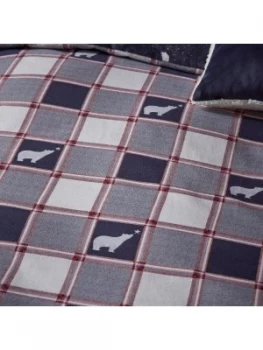 Image of Fat Face Fatface Polar Bear Duvet Set - Ks