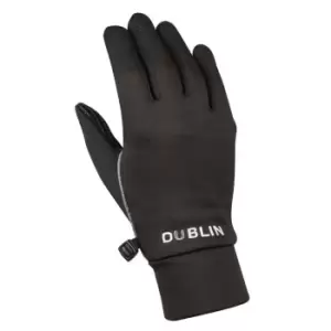 Image of Dublin Thermal Riding Gloves Womens - Black
