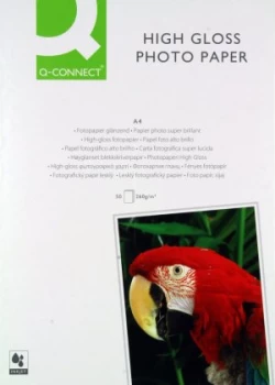 Image of Qconnect A4 Higls Photo Paper 260g Pk50
