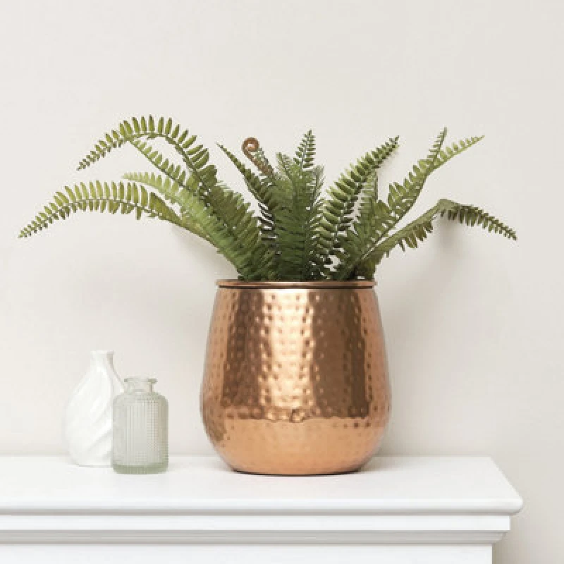 Image of Melody Maison Copper Hammered Metal Planter Copper