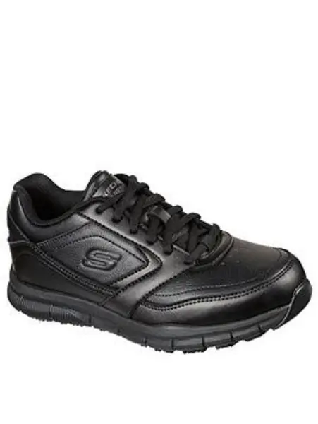 Image of Skechers Nampa Wyola Womens Work Trainers 32949-56311-03 Colour: Black