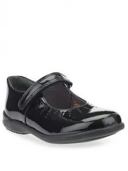 Image of Start-Rite Girls Mary Jane School Shoes - Black Patent