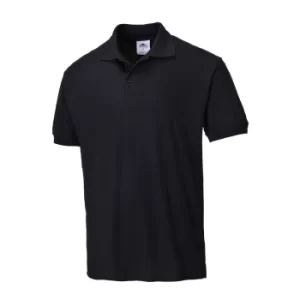 Image of Portwest Naples Polo Shirt Black S