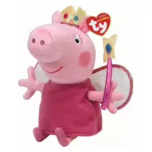 Image of TY Peppa Pig Princess Beanie