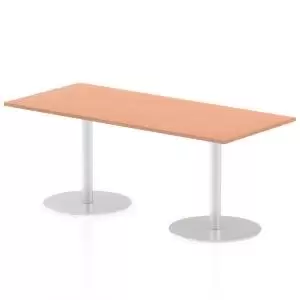 Image of Italia Poseur Table Rectangle 1800800 Top 725 High Beech