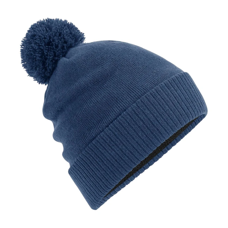 Image of Beechfield Mens Water Repellent Beanie in Blue Blue Male One Size