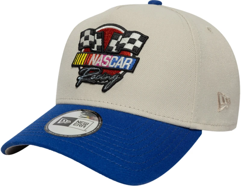 Image of New Era Nascar Flag 9forty Cap White OSFM