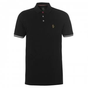 Image of Luke Sport Mead Polo Shirt - Black