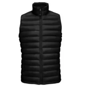 Image of SOLS Mens Wilson Lightweight Padded Bodywarmer (L) (Black)