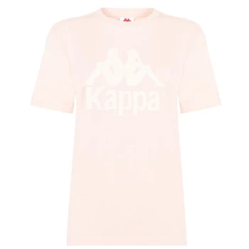 Image of Kappa Tahantix Logo T Shirt Womens - Pink
