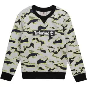 Image of Timberland Cotton blend fleece sweatshirt - Multi