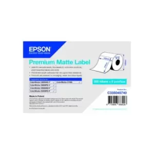 Image of Epson C33S045740 printer label Self-adhesive printer label
