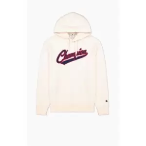 Image of Champion Varsity Hoodie Mens - Beige