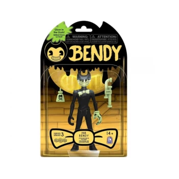 Image of Bendy And The Dark Revival 5" Glow-in-The-Dark Ink Bendy Figure