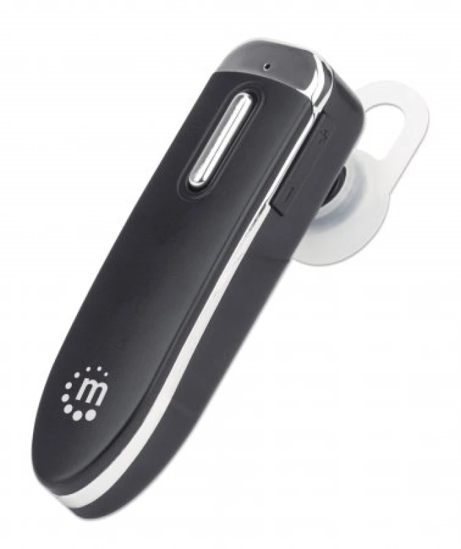 Image of Manhattan Single Ear Bluetooth Headset. Omnidirectional Mic. Integrate