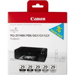 Image of Canon PGI29 Tri Colour Ink Cartridge