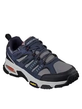 Image of Skechers Skech-Air Envoy Goodyear Laced Outdoor Air-Cooled Memory Foam Walking Shoe - Navy, Size 8, Men