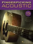 Image of fingerpicking acoustic 15 songs arranged for solo guitar in standard notati