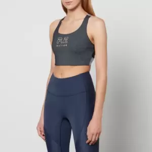 Image of P.E Nation Reaction Cutout Stretch Sports Bra - S