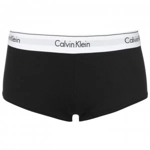 Image of Calvin Klein Boy Shorts - Black