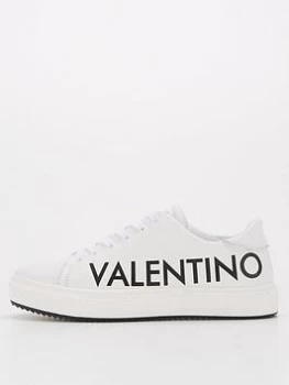 Image of Valentino Shoes Lace Up Trainers - White/Black, Size 37, Women