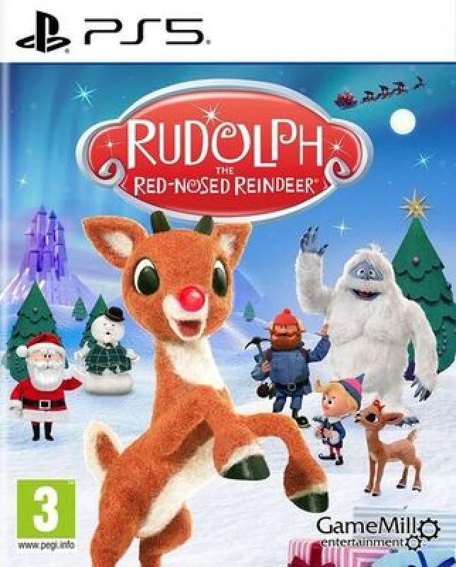 Image of Rudolph the Red-Nosed Reindeer PlayStation 5 Game - Used