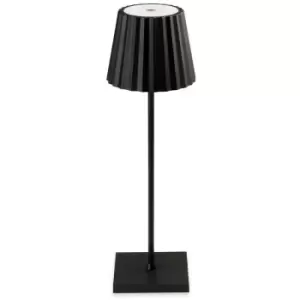 Image of Koko LED Table Lamp Black IP54 - Firstlight