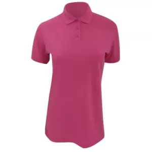 Image of Kustom Kit Ladies Klassic Superwash Short Sleeve Polo Shirt (8) (Magenta)