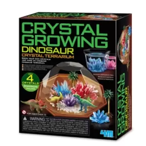Image of Crystal Growing Dinosaur Terrarium
