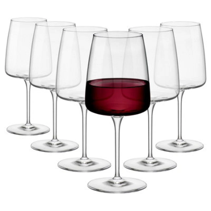 Image of Bormioli Rocco Nexo Wine Glasses - 540ml - Pack of 6 in Clear Clear Unisex