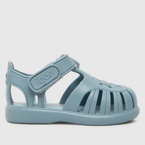 Image of Igor blue tobby solid Toddler sandals Blue UK 5 (EU 22)