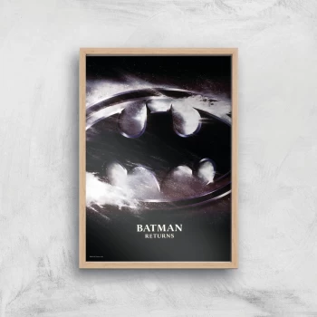 Image of Batman Returns Giclee Art Print - A2 - Wooden Frame