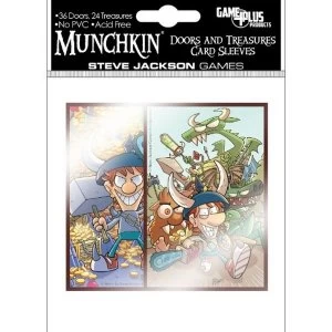 Image of Munchkin Doors and Treasure 60 Card Sleeves