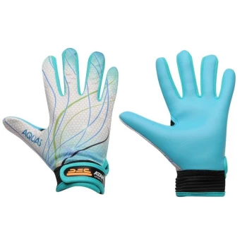 Image of Atak Aquas Gloves Senior - Aqua Blue