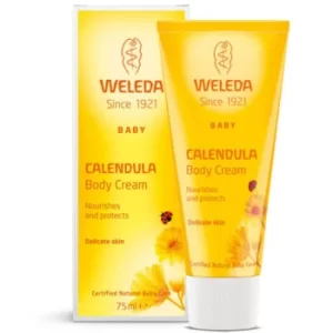 Image of Weleda Baby Calendula Moisturising Body Cream (75ml)