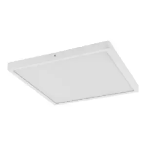 Image of Wall / Ceiling Light White 400mm Square Surface Mounted 25W LED 3000K